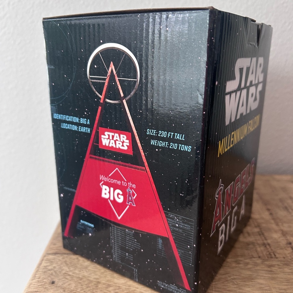 Star Wars Millennium Falcon Anaheim Angels EXCLUSIVE
